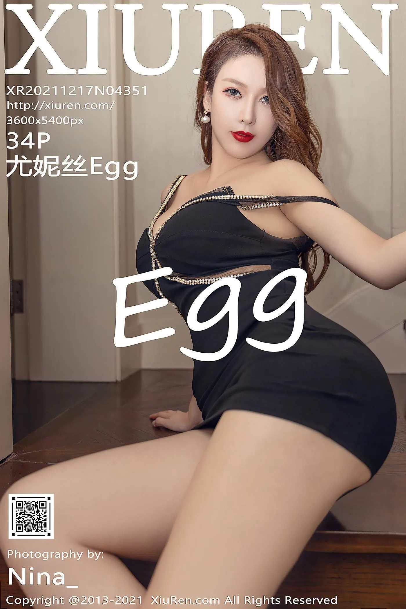 [XIUREN秀人网] 2021.12.17 NO.4351 尤妮丝Egg [35P]插图4